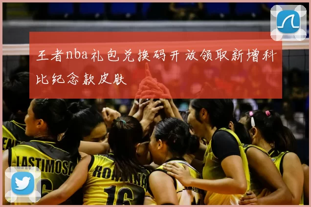 王者nba礼包兑换码开放领取新增科比纪念款皮肤