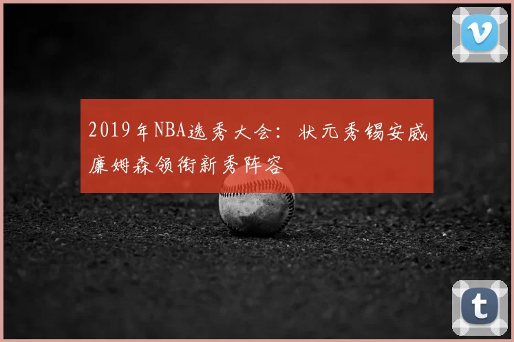 2019年NBA选秀大会:状元秀锡安威廉姆森领衔新秀阵容