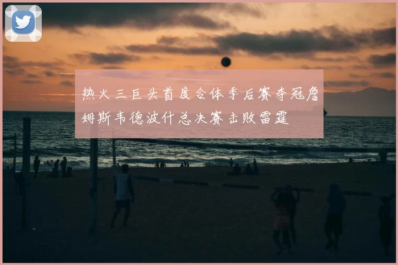 热火三巨头首度合体季后赛夺冠詹姆斯韦德波什总决赛击败雷霆